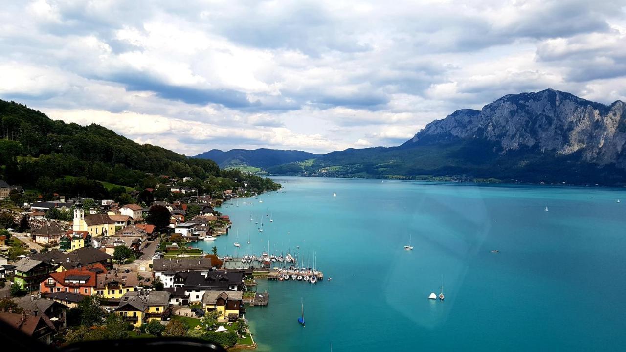 Apartment Loindl Unterach am Attersee Exterior foto